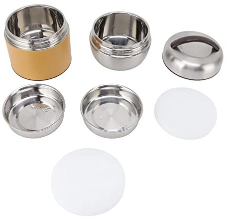 Apexare Lunch Crock Pot, tragbar, mehrschichtige Lunchbox-Behälter, Mittagessen für warme Speisen für Kinder, wiederverwendbarer Snackbehälter für Vorschule, für Schule, Büro,
