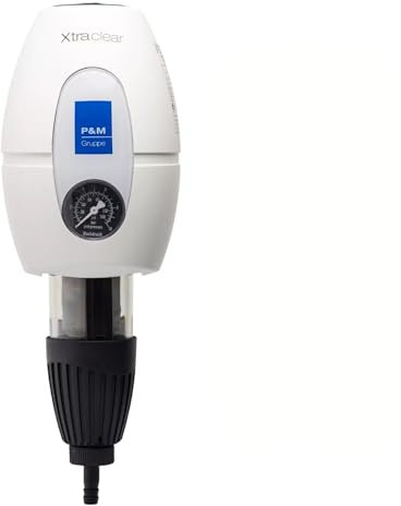 XtraClear Rückspülfilter 1 mit Druckminderer & App-Anbindung für Wasserreinigung, DVGW zertifiziert