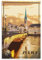 Fbaoda Poster Zürich Schweiz, Reiseposter, Leinwandkunst, Wanddekoration, Zimmer, Hausdekoration, Schlafzimmer, Büro, Poster, Drucke, Wandkunst, Paitings, rustikale Heimdekoration für Wohnzimmer, 40