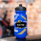 Wanapix | Bidon de Cyclisme Personnalisé | Couleur Bleue | Gourde pour Vélo avec la Photo ou le Nom de Votre Choix | Capacité de 620 ml | Sans BPA | Aventure Vélo + Nom