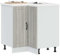Myheimly Küchenschrank Küchenzeile,Küchenmöbel Einbauküche Schrank,Holzwerkstoff Schrank,Grau Sonoma,Corner Cabinet,75.5 x 75.5 x 81.5 cm