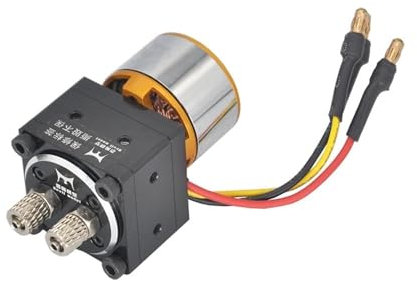 NexaPart Accessoires RC Mini Pompe à Huile hydraulique en métal avec Moteur sans balais, for Pelle RC 1/12 1/14, Bulldozer, remorque, Voiture, pièces de Camion