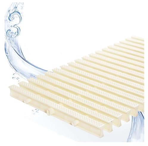 Rejillas De Desbordamiento De Piscina ABS, Cubierta De Filtro De Drenaje De Ducha Con Empalme De Tres Orificios, Cubierta De Drenaje De Piso For Rejillas De Desbordamiento De Interior/exterior(18x100C