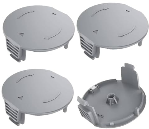 BaolijinMM 4 PCS Spool Cover for Bosch Universal GrassCut 18, 18v-26, 18-230 Grass Trimmer, 1600A01R5J Replacement Spool Cover Caps, Coil Cover Compatible with Bosch