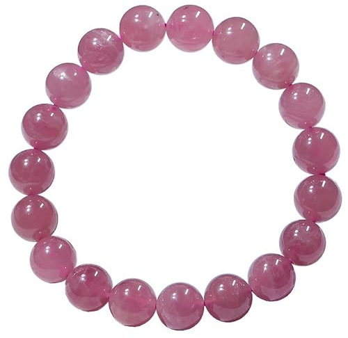 LKDCNUP Bracelet porte-bonheur, Bracelet Quartz Rose for femmes cristal violet vieux poudre minérale cadeau