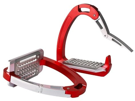 Staffe Da Equitazione Staffe di sicurezza for l'equitazione(Red)