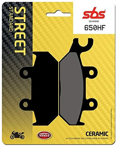 S&B COPPIA PASTIGLIE FRENO 650HF 650 HF