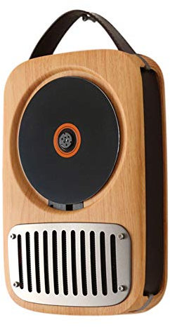 Retro CD Player Bluetooth Audio Home Mini Player, with Remote Control, Wall Mountable Design, for Outdoor, Travel