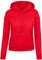 Urban Classics Tb1524-Ladies Hoody, Felpa con cappuccio Donna, Fire Red, L