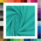 Jersey Uni 220g/m² halbe Breite,0,5 m, Stoffe Meterware, Öko-Tex Baumwolljersey (Mint 5038)