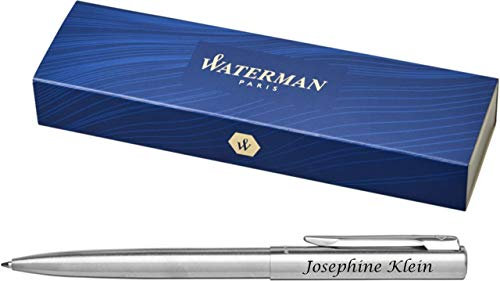 Original Waterman® Kugelschreiber Graduate Matt C.C. S0038260 mit Laser-Gravur graviert (Chrom Hochglanz)