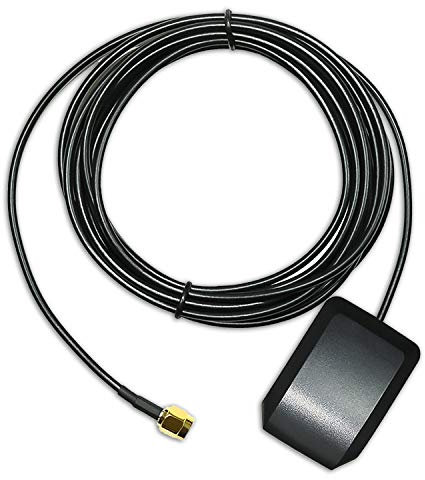 SING F LTD Antenna GPS SMA maschio spina attiva cavo di prolunga antenna 1575 MHz 3 metri filo per dispositivi di navigazione con connessione SMA