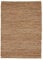 carpetfine Juteteppich Nala Beige 60x110 cm | Moderner Teppich für Wohn- und Schlafzimmer