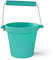 Bigjigs Toys Adventure Bodet pliable (Green Eggshell) - seau de silicone pour sable, jouets de vacances pour les tout-petits, sable de qualité et jouets à eau