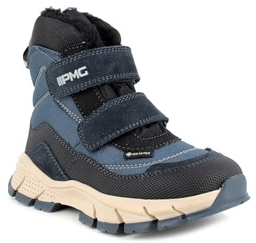 Primigi Gripper GTX, Stivali da Neve, Navy-Avio, 25 EU