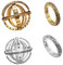 Ringe Spinner Dekompression Toys Spinner Spielzeug Manuelle Anti-Stress Spielzeug Finger Toys Spinner Ring Fancy Toys Dekomprimiert Spielzeug Hand Spinner Stressabbau Anti-Angst Geschenk