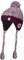 Trollkids Mädchen Wollmütze mit Bommel Borgund, Pflaume/Violett, Größe 2-5 Years; 48-52cm