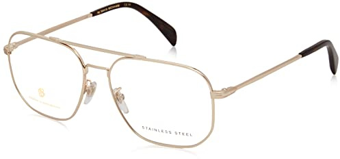 David Beckham DB 1096 Brille, Gold, 57 für Herren, Gold