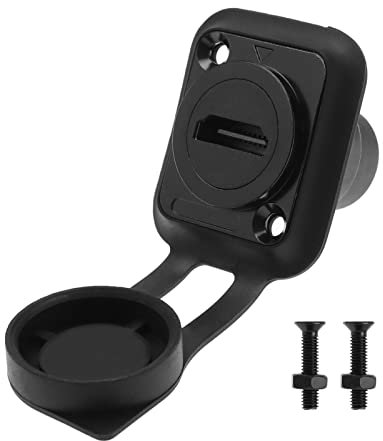 Create idea Conector de Montaje en Panel HDMI 2.0 Zócalo HDMI 2.0 Hembra A Hembra Acoplador Adaptador Convertidor Adaptador de Módulo de Paso Tipo D en Línea 5 Gbps