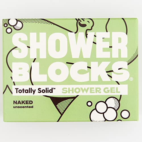 Solid Shower Gel Multi Packs (Naked Unscented, 3 Pack)