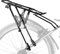 Weigudoc Porte Bagage de Vélo Arrière, Aluminium, Noir, 30 kg, 26 pouces, Rack de Vélo