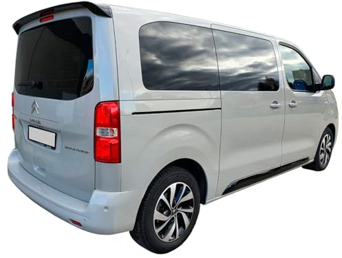Motordrome Dachspoiler passgenau | kompatibel mit Jumpy/Dispatch/Spacetourer/Expert III/Traveller/Proace 2016-/Vivaro C/Zafira Life 2019- (Heckklappe) (PU)