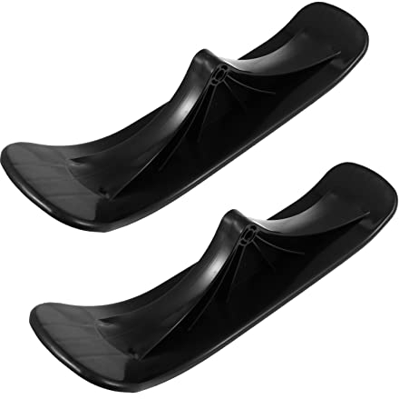 Happyyami Snowboard Schneescooter Dual- -Skischlitten kinderski Schnee rutschen Kinder Tretroller Erwachsene Kinderspielzeug Scooter-Ski mit Balancen Sled-Fold-Skateboard