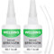 Colla oleosa ad alta resistenza (2x50g) - Colla forte Riparazione universale impermeabile istantanea trasparente Supercolla, Supercolla per legno, metallo, plastica, vetro, ceramica, gioielleria