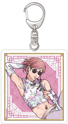 flowereyes Anime Yarichin Bitch Club Niedlicher Acryl Anhänger Ayato Yuri Kawaii Yui Tamura Schlüsselanhänger Kyousuke Yaguchi Figur Bitch Club Acryl Schlüsselanhänger