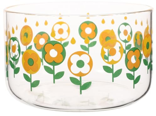 Cabilock Cuenco De Vidrio para Ensaladeras Cuenco Pequeño para Servir Tazón De Vidrio