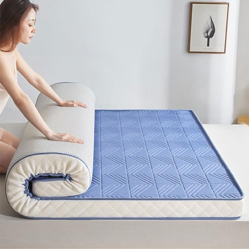Matratze Orthopädische mittelfeste Latexmatratze mit ergonomischem Design und milbenresistentem Bezug | 90 x 200 cm | Ideal zur Rückenunterstützung und Allergieprävention | Latexmatratze in