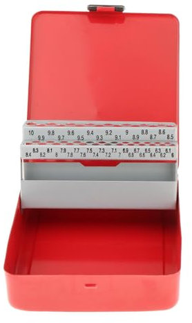 LOVIVER Étui pour Forets Hélicoïdaux Coffret Foret Métal Boîte Foret Vide Support de Foret Professionnel, 41 emplacements