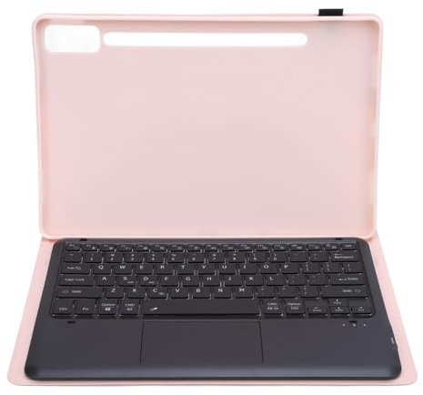 Custodia con Tastiera Touchpad per Tab P12 12,7 Pollici 2023 TB 370FU, Cover Tastiera Bluetooth Rimovibile con Portapenna, Cover Protettiva per Tablet, Retroilluminazione a 7