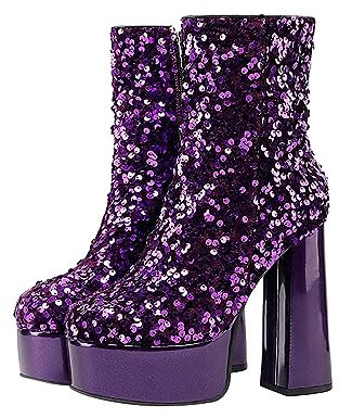 Generisch damenkleider sommer saleStiefel Damen Schwarz Kniehohe Damen Westernstiefel Damen Flach Rutschfeste Laufsohle Elegant Klobiger Blockabsatz Spitz damenbekleidung sommer sale