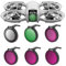 WUISOLQP für DJI Neo ND Filter, 6Pack Multi Beschichtung HD Optical Glass CPL Filter,Lightweight Lens filter für DJI Neo Zubehör,Verbessern Sie Ihre Luftbildaufnahmen(MCUV, CPL, ND8, ND16, ND32, ND64)