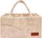 Essential Baby Caddy for Newborns. Spacious, Sturdy & Portable Diaper and Nappy Caddy for Newborn Essentials, Nursery Storage Basket & Organiser for Baby Shower Gifts & Registry Must-Haves Khaki