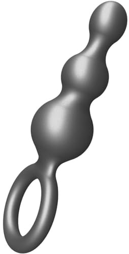 ToyJoy - Buttocks The Stuffer 3-Balls Metallic Silicone Plug