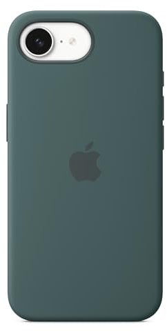 Apple iPhone 16e Silicone Case – Lake Green 