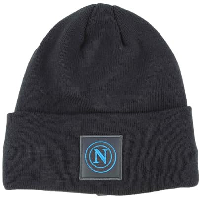 Enzo Castellano SSC NAPOLI Unisex 123465 Beanie-Mütze, blau, One Size