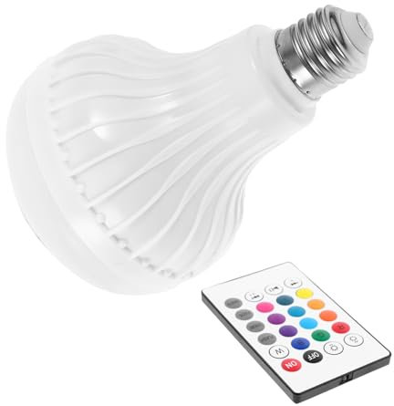 DIYEAH Led-lampe Mit Farbwechsel Dimmbar Aus Pc Und Aluminium Ca Lxbxh Als Speaker Für Smartphone Oder Tablet Mit Fernbedienung Und Lichteffekt-
