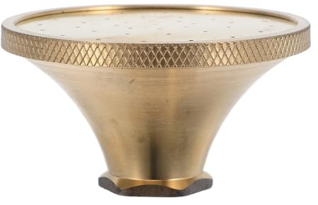 Healifty Luxury Retro Handheld Shower Head Rain Shower Heads Attachment Sturdy Brass Construction