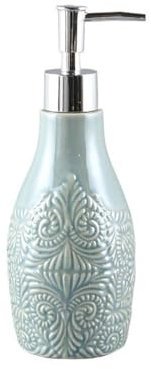 JUNCHENG1008 Seifenspender Vintage High-Color Value Home Shampoo Duschgel Spenderflasche Personalisierte Keramik Leere Flasche Seifenspender Badezimmer