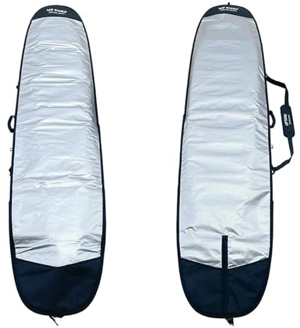 AMENGJ Sup Bag Surfbretttasche for Longboard/Skimboard/Paddleboard, Verstellbarer, gepolsterter Gurt, tragbarer Surf(9.2 Long)
