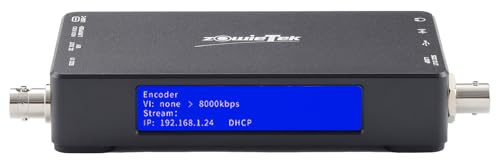 ZowieBox 3G SDI IP-Video-Streaming-Encoder/-Decoder, nur SDI | SRT/RTMP/RTMPS/RTSP, UVC zu SDI, SDI Video-Capture-Extender mit Loop-Out, H.265/H.264 Live-Streaming, PoE