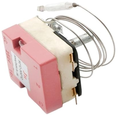 1pc J1HF 50-300 Celsius Dial Thermostat Temperature Control Switch Replacement for Electric Oven 220V 16A Home Kitchen Acceessory