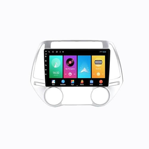 Car Radio per Hyundai I20 2012 2013 2014 9 Pollici Android 15 Auto Tablet Stereo con Bt Fm Wifi Dual Usb Controllo Del Volante Ahd Per, 8 Core 8G+256G