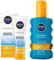 NIVEA SUN crema solar facial FP50 50 ml + Protege & Refresca Spray Solar FP50 200 ml