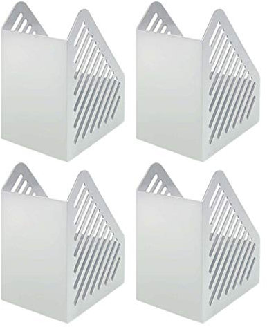helit H6361082-4 - Stehsammler DN A5 „the tower gate“, lichtgrau, 4 Stück