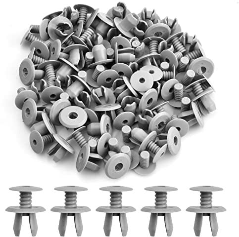 50 Stück Auto Befestigungsclips Kunststoff Auto Türverkleidung Clips Innenverkleidung Verkleidung Clips Auto Spreiznieten Clips Für Passt VW Transporter Kofferraumauskleidung
