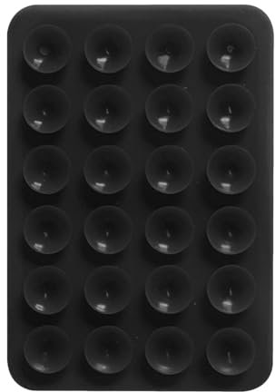 Silikon-Handyhalterung, quadratische Saugnapf-Telefonhülle, Handbrause-Telefonhalterung, hochwertige Silikon-Gummi-Saugnapf-Telefonhülle, selbstklebende Handyhalterung für Schminktisch, Dusche